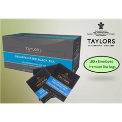 Taylors of Harrogate Decaf Breakfast Enveloped Tea Pack 100â€™s