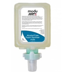 Janit-X Modu Alcohol Free Foam Sanitiser Cartridges 1 Litre - PACK (6)