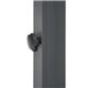 Bolero Venice Heavy Duty Parasol Black 3.5m