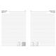 ValueX Desk Diary A4 2 Pages Per Day 2026 Black - BUS2PA4 BLACK