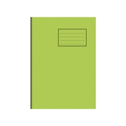 Centrol A4 LIGHT GREEN Exercise Books 8mm RULED + MARGIN 80-Page (Pack 50)