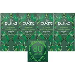 Pukka Tea Supreme Matcha Green Envelopes 20's - PACK (4)