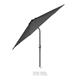 Bolero Seville Round Parasol 3m Diameter Black