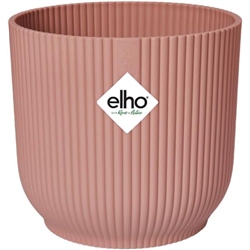 Elho Vibes Fold Round 25cm Display INDOOR Pot DELICATE PINK