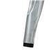Bolero Bistro Side Chairs with Wooden Seat Pad Galvanised Steel (4 pack)