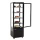 Polar C-Series Energy Efficient Curved Door Display Fridge Black 235Ltr