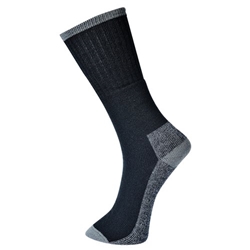 Portwest Work Sock 3 Pack 44-48 Blk (Pack of 6)