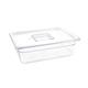 Vogue Polycarbonate 1/2 Gastronorm Container 100mm Clear
