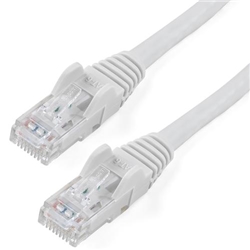 StarTech.com 100ft White Snagless Cat6 UTP Patch Cable - ETL Verified