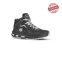 U Power Shape ESD S3 CI SRC Safety Boot Black [Size 02/ EU 35]
