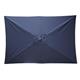 Bolero Seville Square Parasol 2x3m Navy Blue