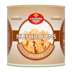 Caterers Pride Sliced Mushrooms 2.55kg