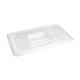 Vogue Polycarbonate 1/4 Gastronorm Lid Clear