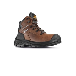 U Power Helsinki ESD S3 CI SRC Safety Boot Brown [Size 08/ EU 42]