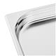 Vogue Stainless Steel 2/3 Gastronorm Tray 40mm