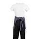 Whites Short Bistro Apron Charcoal