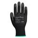 Portwest Black PU Palm Glove Size M