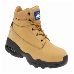 Himalayan 4050 EVA Rubber Safety Boots Wheat Nubuck [Size UK 12/ EU 47]