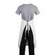 Whites Bistro Apron Polycotton White 900x800mm