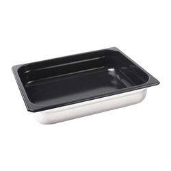 Vogue Heavy Duty Stainless Steel Non Stick 1/2 Gastronorm Tray 65mm