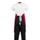 Whites Bib Apron Red