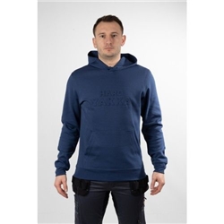 Hard Yakka Embossed Pullover Hoodie Indigo XL