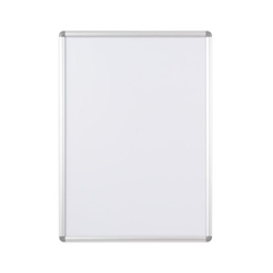 Bi-Office Wall Mounted Curled Snap Display; Aluminium Frame With Plastic Corners; A1