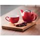 Olympia Cafe Teapot Red - 510ml 17.2fl oz (Box 1)