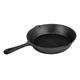 Vogue Round Cast Iron Ribbed Skillet Pan 26cm