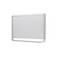 Bi-Office Mastervision Magnetic Whiteboard; Lacquered Steel Surface; Aluminium And Plastic Frame; 1800x1200mm