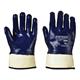 Portwest Fully Dipped Nitrile Safety Cuff M Navy (Pack of 12)