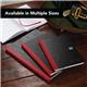 Black n' Red Casebound Hardback Notebook Ruled 192 Pages A4 (Pack of 2) 400155360