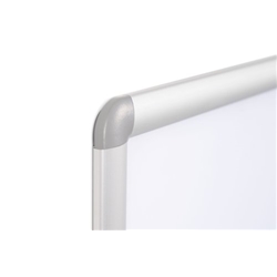 Bi-Office Wall Mounted Curled Snap Display; Aluminium Frame With Plastic Corners; A5