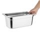 Vogue Stainless Steel Gastronorm Tray Set 9 x 1/3