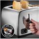 Russell Hobbs Stainless Steel Brushed/Polished Toaster 4 Slice
