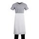 Whites Bistro Apron Polycotton White 900x800mm