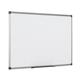Bi-Office Maya Magnetic Whiteboard - 1200 x 900 mm - Lacquered Steel Surface Grey Plastic Frame
