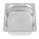 Vogue Heavy Duty Stainless Steel 1/2 Gastronorm Tray 100mm