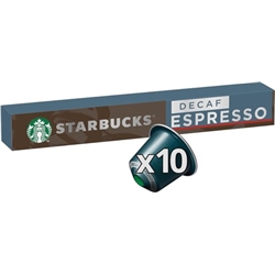 Starbucks Decaf Espresso Roast 10's (Nespresso Compatible Pods) - PACK (12)