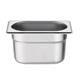 Vogue Stainless Steel 1/9 Gastronorm Tray 100mm