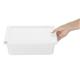 Hygiplas Click Polypropylene 1/2 Gastronorm Tray 100mm (4 Pack)