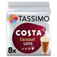 Tassimo Costa Caramel Latte Pods 16's (8 Drinks)