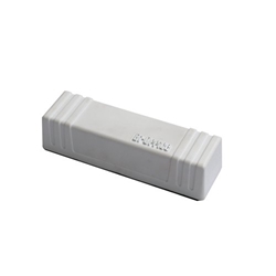 Bi-Office Professional Eraser; Magnetic; White; 14x4x4cm