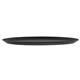 Cambro Camtread Large Fibreglass Oval Non-Slip Tray Black 600mm