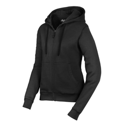 Snickers 2806 Womens Zip Hoodie Black Xtra Small