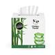 Cheeky Panda Sustainable Plastic-Free Bamboo 4ply Balsam Tissue Cube (Pack 48) - BALSCUBT4P