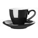 Olympia Cafe Espresso Saucer Black (12 pack)