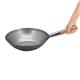 Vogue Mild Steel Wok Flat Base 330mm