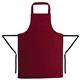 Whites Bib Apron Burgundy