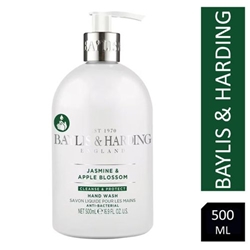 Baylis & Harding Jasmine & Apple Blossom Anti Bacterial Hand Wash 500ml - PACK (3)